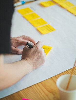 Workshop mit Auszubildenden