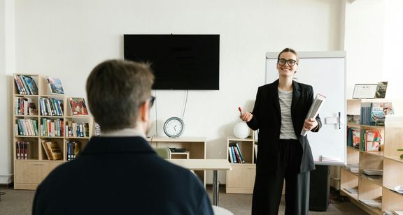 Vortrag mit Smartboard